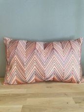 Kussen Pink/Chevron