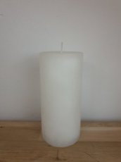 Candle rustic ivory L