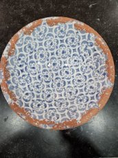 Schaal Valencia Blauw L Schaal Valencia blauw L