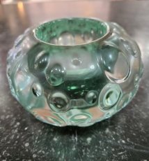 Votive Glass donker groen