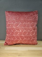 Kussen Old Pink Leaves S