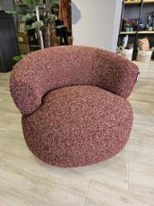 Fauteuil Noa Red Fauteuil (draai) Noa Red