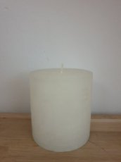 Candle rustic ivory M