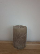 Candle rustic stone S
