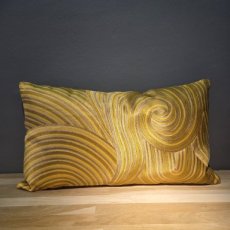 Kussen Swirls Multi Yellow Kussen Swirls Multi Yellow
