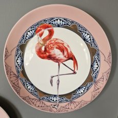 Wandbord Mandela Flamingo